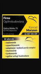 Firma Ogólnobudowlana Konrad Moryson