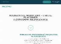Strona internetowa z ImageMed