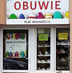 Sklep obuwniczy Wysoka