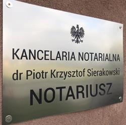 Kancelaria Notarialna dr Piotr Krzysztof Sierakowski Notariusz