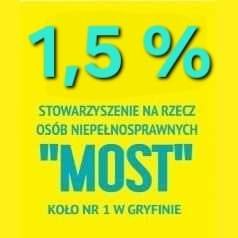 Stowarzyszenie na Rzecz Osób Niepełnosprawnych "MOST" Koło Nr 1 w Gryfinie