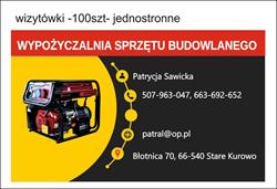 Wypożyczalnia sprzętu budowlanego