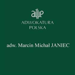 Kancelaria Adwokacka - Adwokat Marcin Michał Janiec