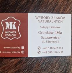 MK Mrowca Kożuchy Kurtki Skórzane