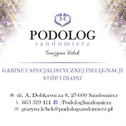Podolog Sandomierz - Gabinet specjalistycznej pielęgnacji stóp i dłoni