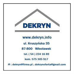 DEKRYN - pokrycia dachowe , rynny , podbitki