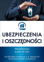 Ubezpieczenia i Oszczędności Maciej Koziana