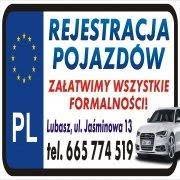 Rejestracja Pojazdów Lubasz