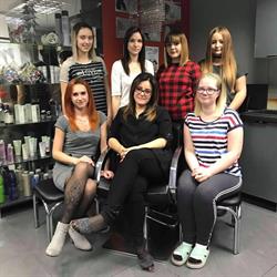 Salon fryzjerski u Justyny