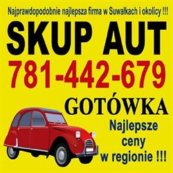 SKUP SAMOCHODÓW AUT Suwałki Ełk Gołdap Olecko Sejny Podlaskie