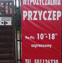 Wypożyczalnia Przyczep