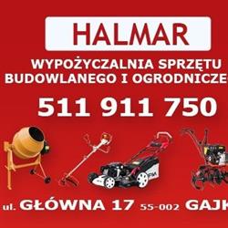 HALMAR wypożyczalnia sprzętu budowlanego i ogrodowego zagęszczarki