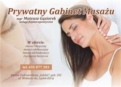 USŁUGI FIZJOTERAPEUTYCZNE MATEUSZ GĄSIOREK