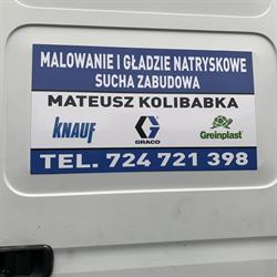 Mateusz Kolibabka - malowanie i gładzie natryskowe