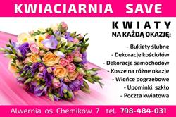 Kwiaciarnia A Blisko Ciebie - Alwernia "save"