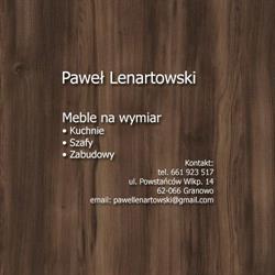 Usługi Stolarskie - Paweł Lenartowski