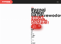 Strona internetowa z Zarządzanie domem za pomocą smartfona - Auraton Smart