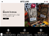 Strona internetowa z Rodzinna Palarnia Coffee And Sons Daniel Ćwikła