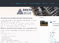 Strona internetowa z DELTA - Ogrodzenia Systemowe