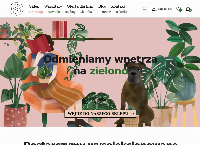 Strona internetowa z Mała Szklarnia - sklep z roślinami