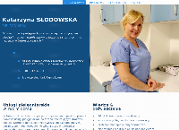 Strona internetowa z Katarzyna Słodowska Usługi Pielęgniarskie