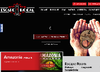 Strona internetowa z Escape Room Szczecin