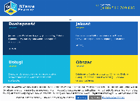 Strona internetowa z Klawe Pranie Damian Zalesiński