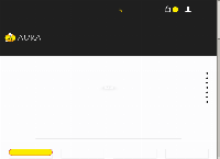 Strona internetowa z Aura