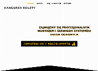 Strona internetowa z Kangurex