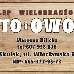Sklep Wielobranżowy To I Owo Marzena Bilicka