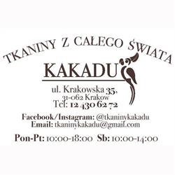 TKANINY KAKADU