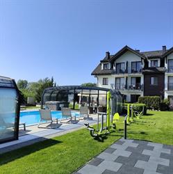 Perla Mare Aparthotel.Nocleg w hotelu z basenem i jacuzzi w Krynicy Morskiej