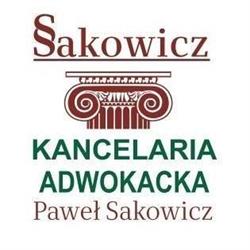 Kancelaria Adwokacka Adwokat Paweł Sakowicz