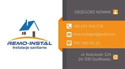 Remo - Instal Usługi Hydrauliczne Grzegorz Nowak