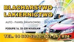 BLACHARSTWO LAKIERNICTWO AUTO - Paweł i Łukasz Światłowski