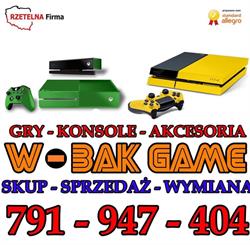 W-Bak Game Skup Konsol / Gry i Konsole/ Tania wymiana