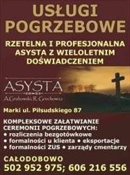 Usługi Pogrzebowe Asysta