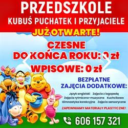Przedszkole i Klub Dziecięcy Kubuś Puchatek i Przyjaciele