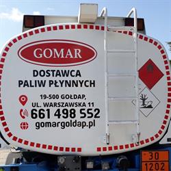 GOMAR- Stacja Paliw Huzar Gołdap