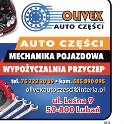 OLIVEX Auto Części - Mechanika Pojazdowa RAFAŁ WĘGRZYN
