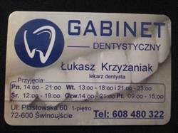 Krzyżaniak Łukasz, lek. med. Prywatna praktyka lekarska