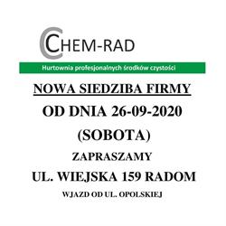 CHEM-RAD HURTOWNIA PROFESJONALNYCH ŚRODKÓW CZYSTOŚCI