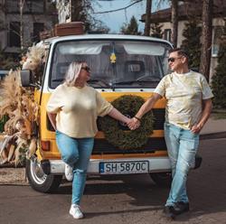 Mąż Żony Fotobudki. Fotoprzyczepa , Fotolustro. Zawiercie, Katowice, Śląsk