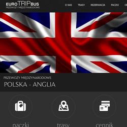 Przewozy paczek Polska-Anglia. Eurotrip Bus