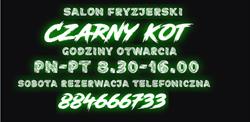 Salon fryzjerski CZARNY KOT