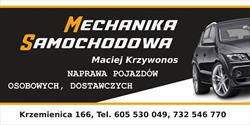 Mechanika Samochodowa Maciej Krzywonos
