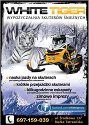 WHITE TIGER wypożyczalnia skuterów śnieżnych