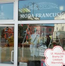 Moda francuska - Butik z odzieżą damską