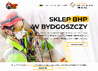 Strona internetowa z Sklep BHP Bydgoszcz-Hurtownia BHP-Wilomark
