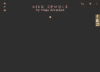 Strona internetowa z Silk Epoque by Olga Ziemann
